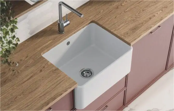 Ceramic -sink -drainer