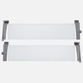 DTC glass side panel - rear adapter (pair)