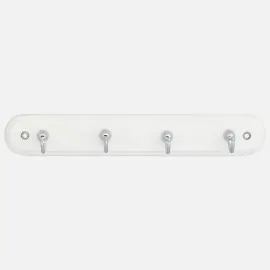 White 4 Key Hanger Board