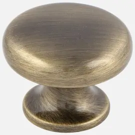 Bronze flat top knob - 33mm