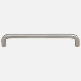 Stainless steel D handle - 128mm