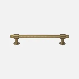 System Knurled Bar Handle 160mm Gold