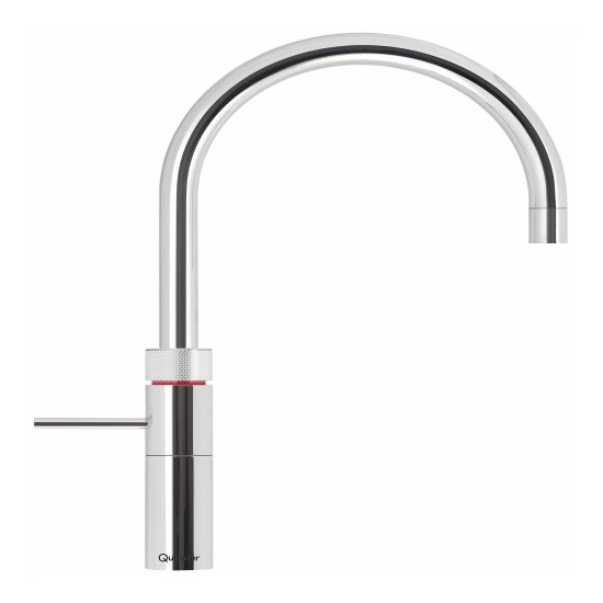 Quooker Round Brushed Chrome Boiling Water Tap