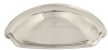 Oxford Satin Nickel Cup Handle and Knob Collection
