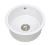 Sanindusa round bowl ceramic sink