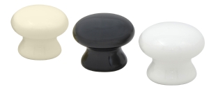 Plain ceramic knob