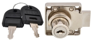 Rim lock with master key