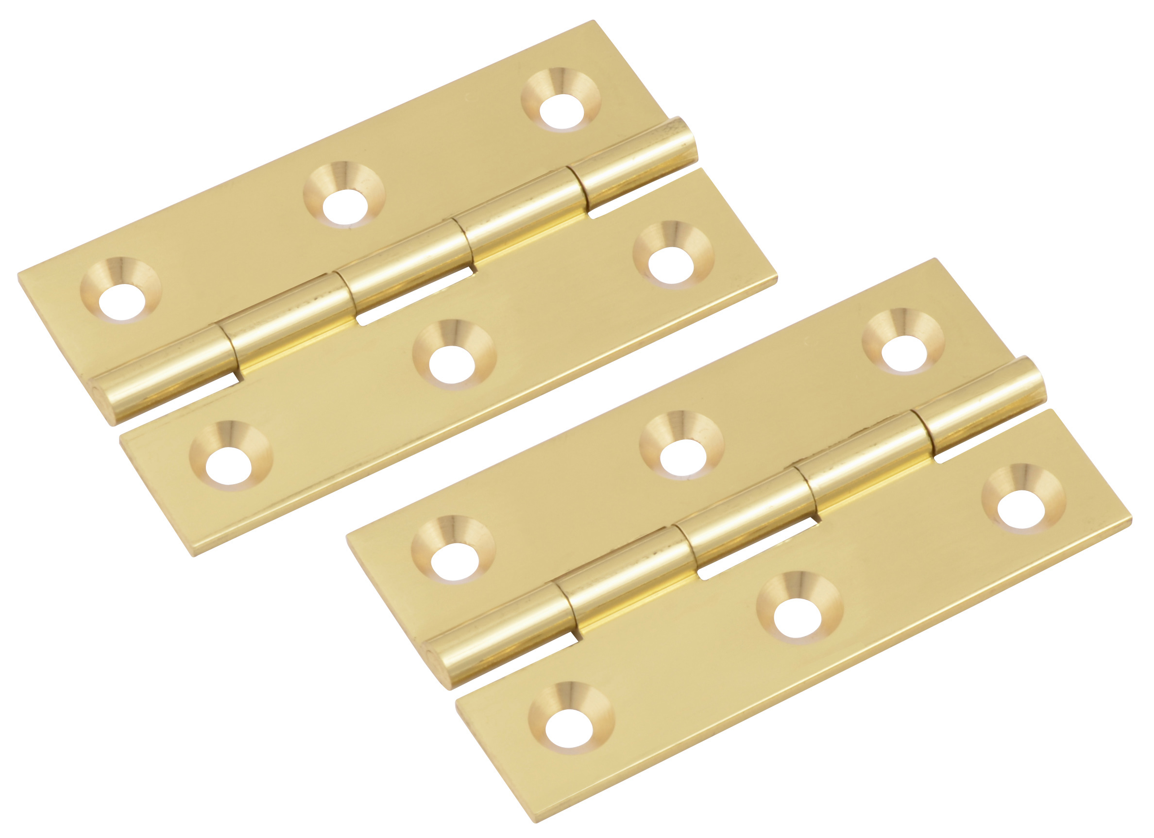 Polished Brass Butt Hinges