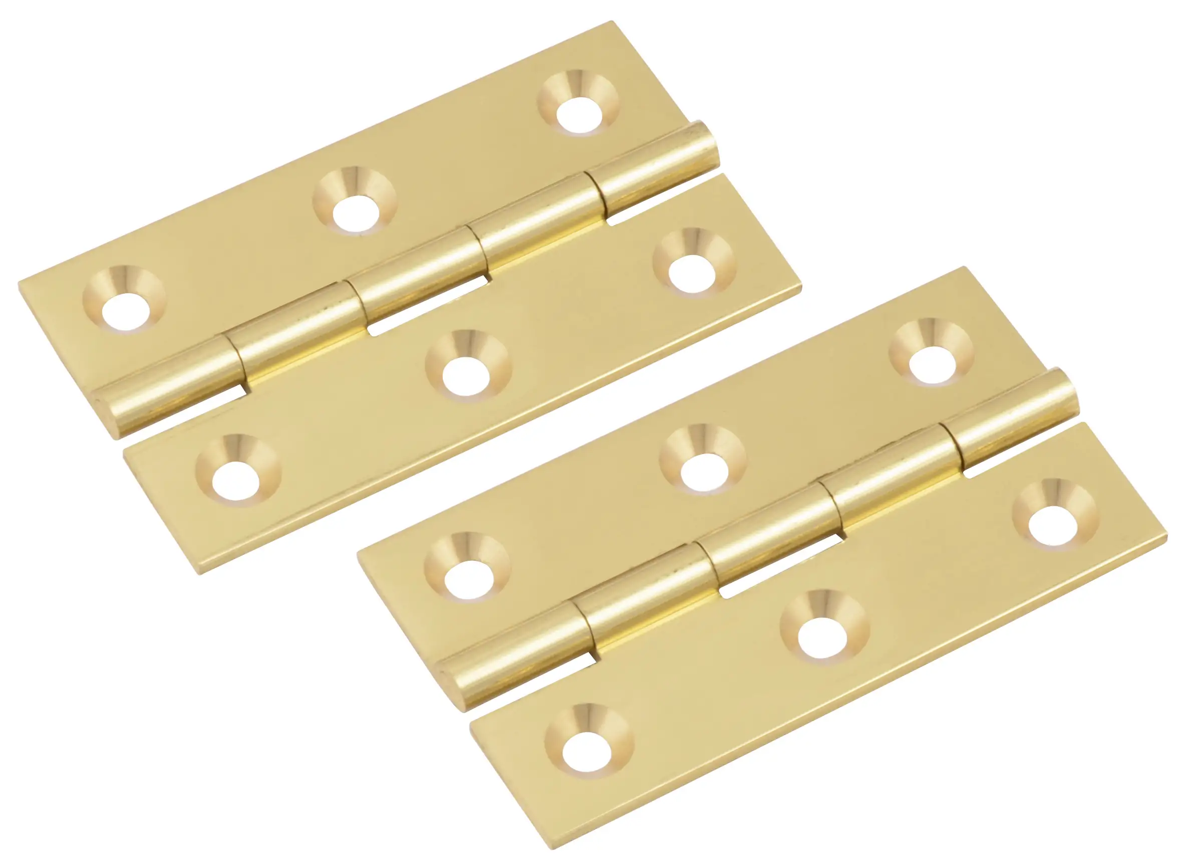 Polished Brass Butt Hinges