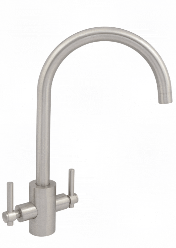 Rococo Brushed Nickel Tap